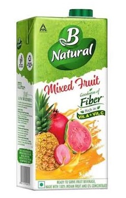 B Natural Mixed Fruit Juice